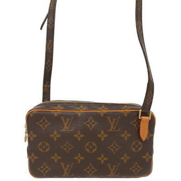 Louis Vuitton Monogram Pochette Marly Bandouliere Shoulder Bag - Picture 1 of 8
